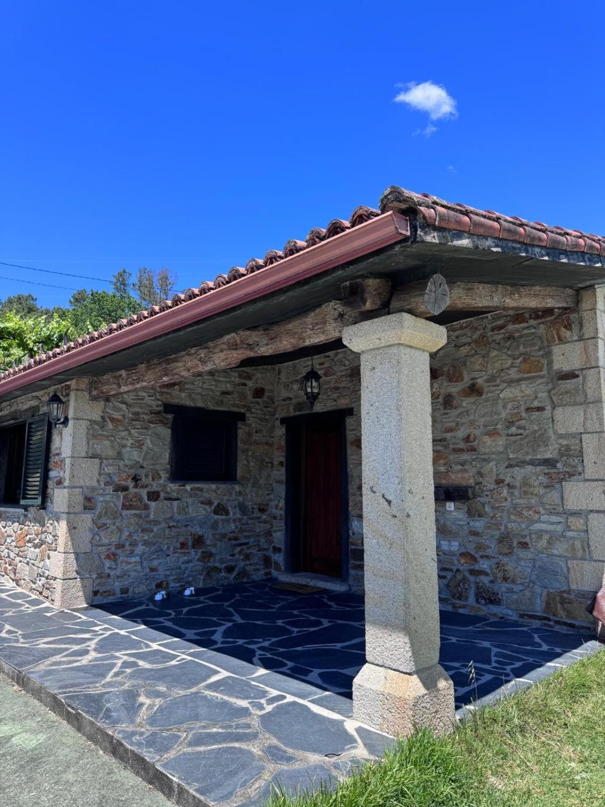 Casa 2 Habitaciones Con Piscina Y Cenador Al Aire Libre Pontevedra Dış mekan fotoğraf